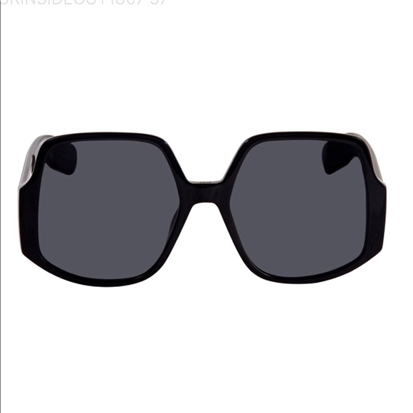Dior Black Oversize Diorinsideout1 sunglasses main image 8
